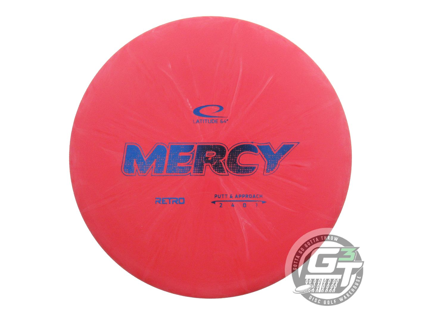Latitude 64 Retro Burst Mercy Putter Golf Disc (Individually Listed)