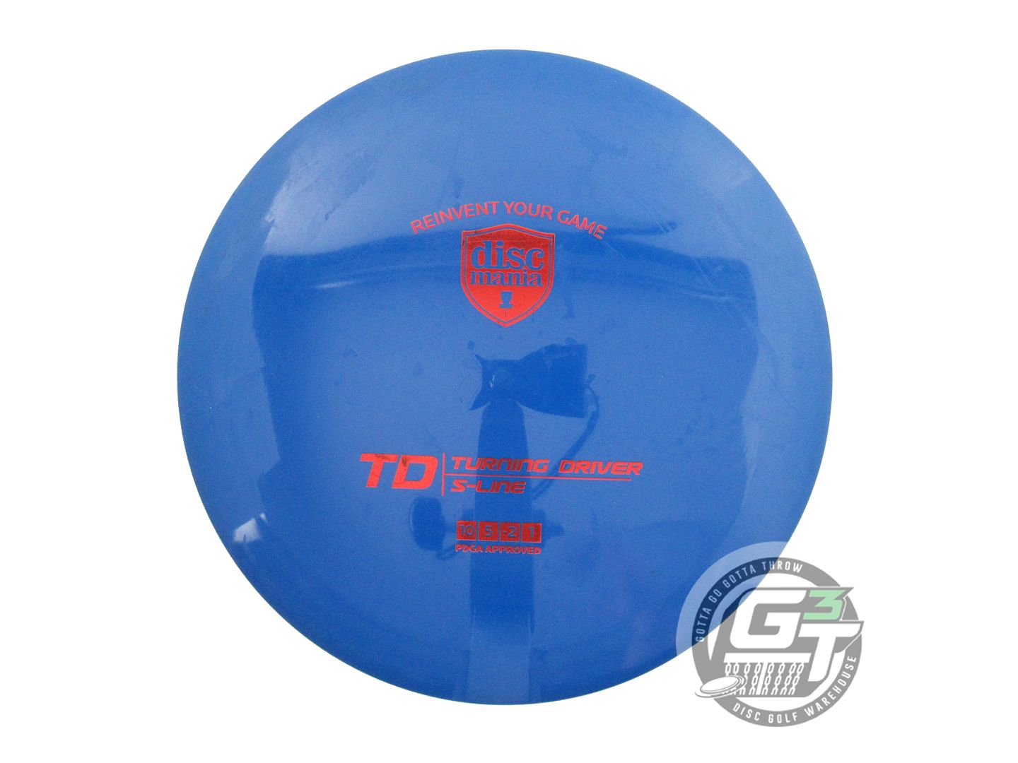 USED DiscMania S-Line TD 174g Blue Red Foil Fairway Driver Golf Disc