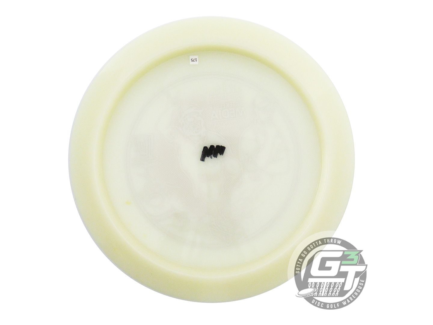 USED Mint Discs Nocturnal Glow Goat 175g Red Foil Distance Driver Golf Disc