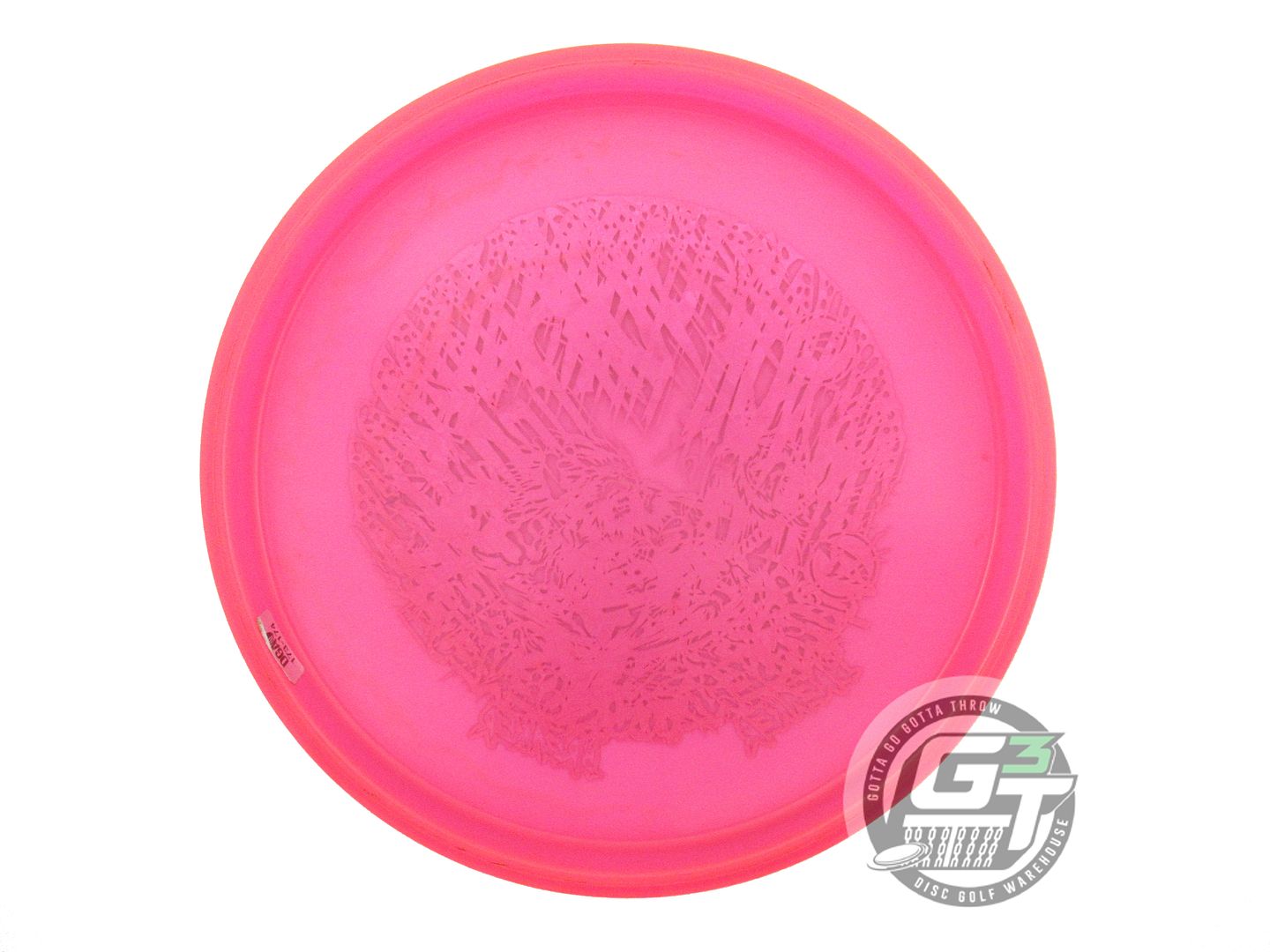 USED DGA X-OUT [HARBOLT] Ice Breaker 174g Pink Putter Golf Disc