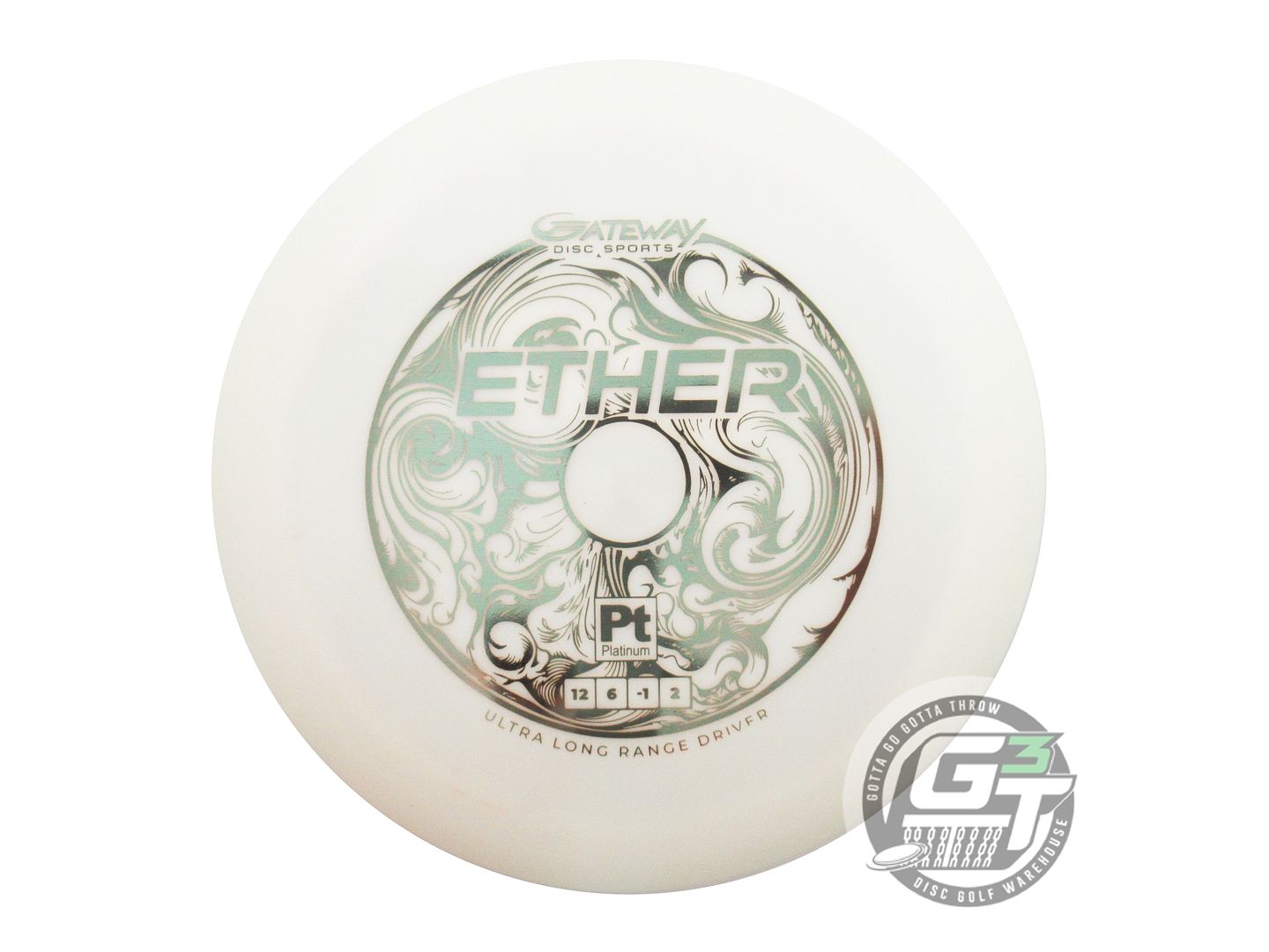 Gateway Platinum Ether Distance Driver Golf Disc (Individually Listed)