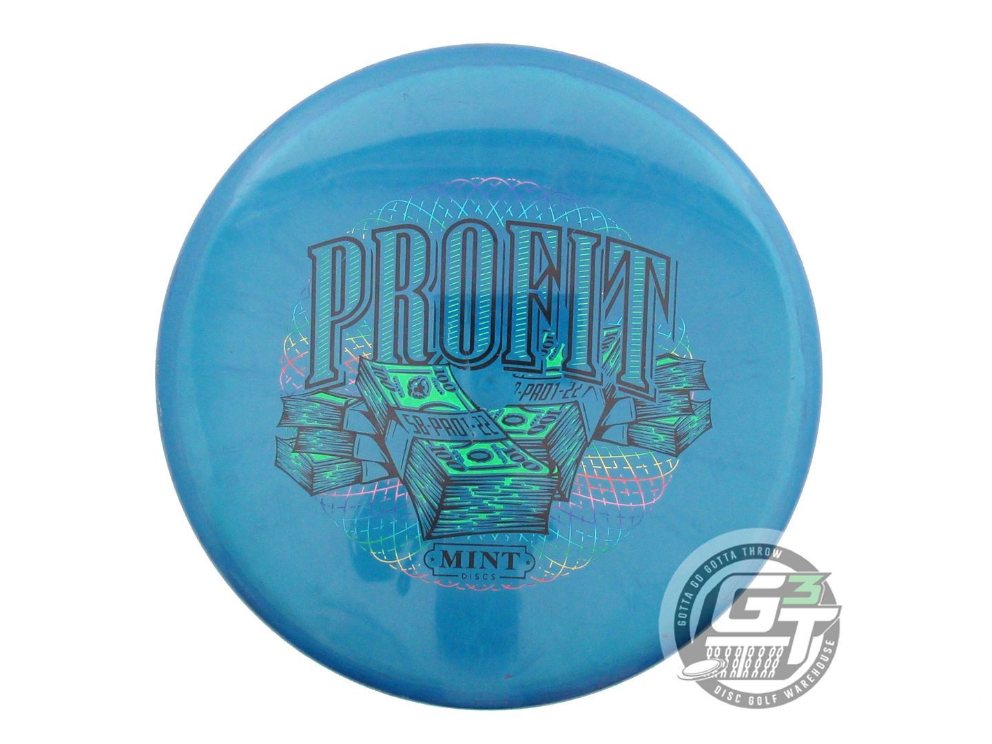 USED Mint Discs Sublime Profit 173g Blue Putter Golf Disc