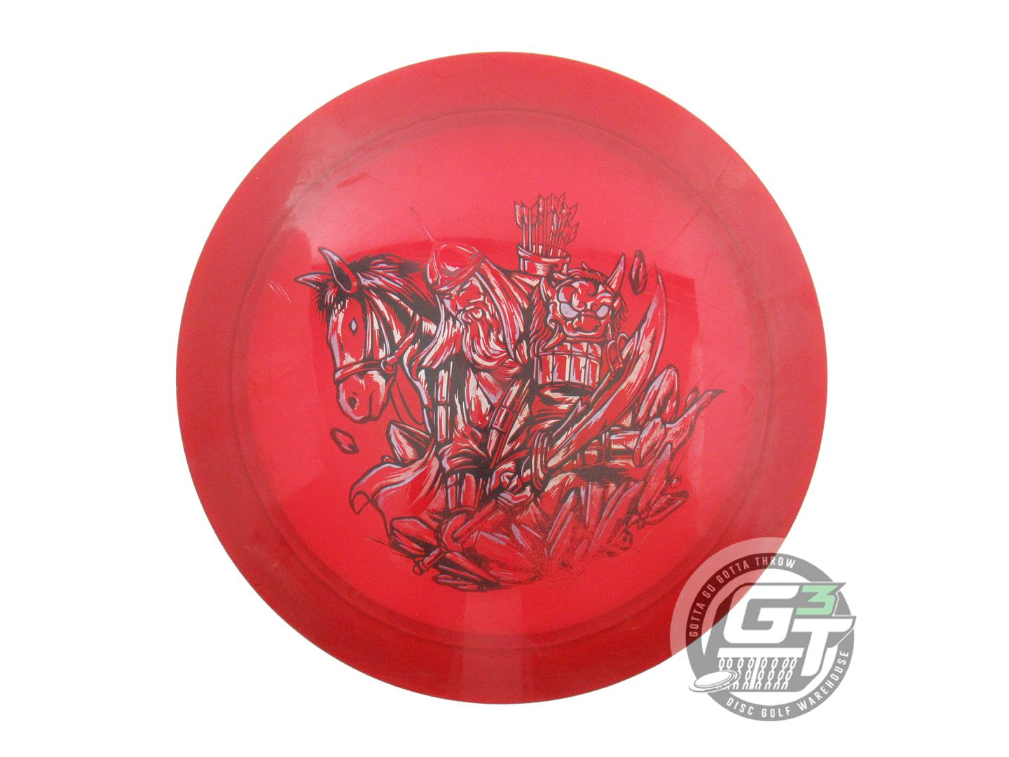 USED Yikun Disc Golf Phoenix Jun 173g Red VIP SERIES Distance Driver Golf Disc