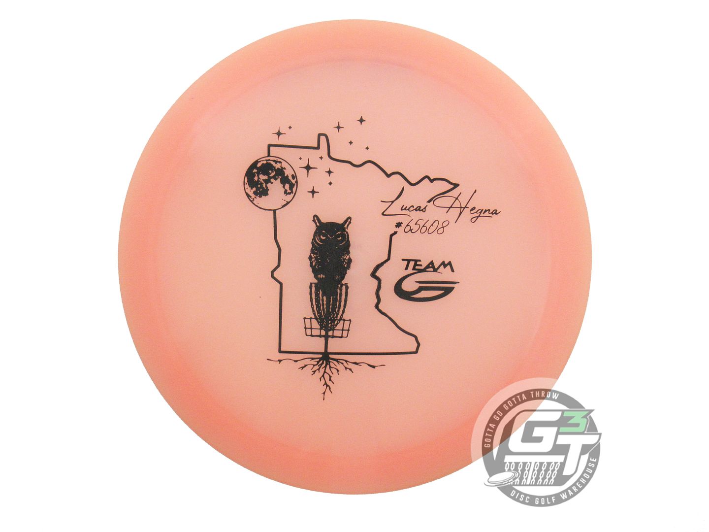 NOS Gateway Hyper-Diamond Blade 174g Peach Black Stamp Fairway Driver Golf Disc