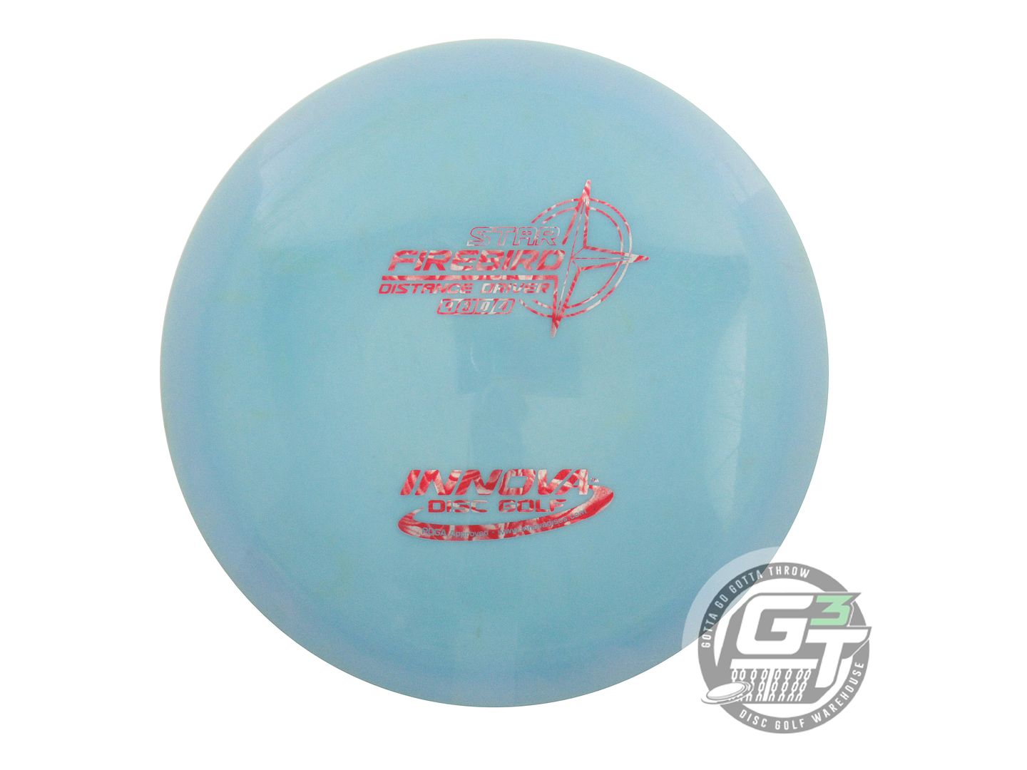 USED Innova Star Firebird 175g Teal Red Swirl Foil Distance Driver Golf Disc