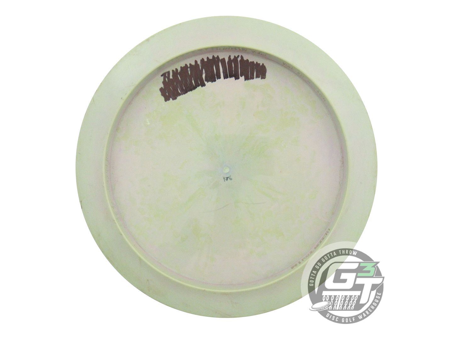 USED Discraft [McBETH] ESP Zeus 176g Lime Lime Laser Foil Driver Golf Disc