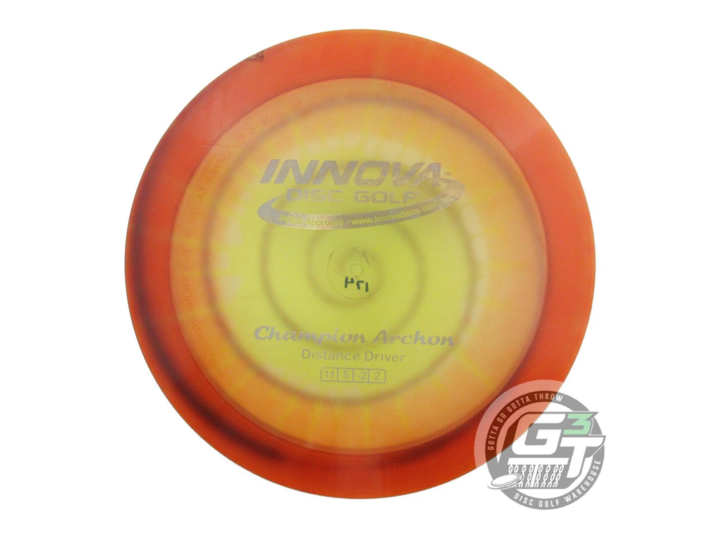USED Innova I-DYE Champion Archon 174g Spiral Burst Distance Driver Golf Disc