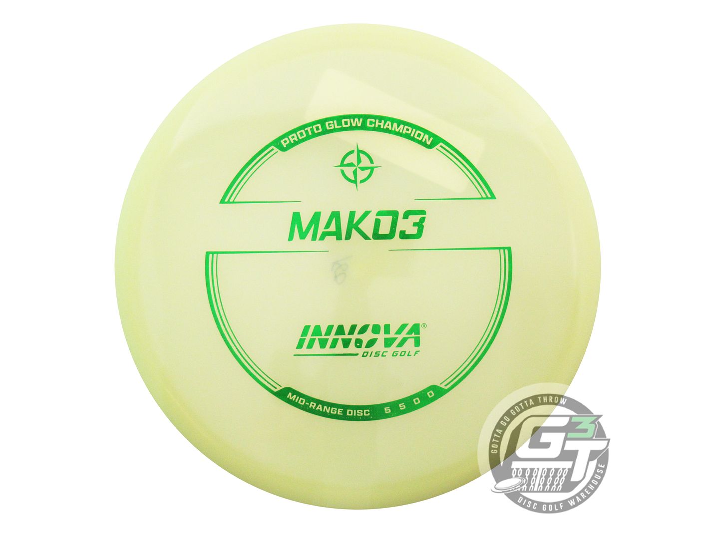 Innova Proto Glow Champion Mako3 Midrange Golf Disc (Individually Listed)