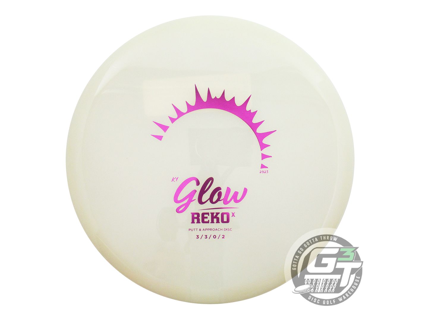 Kastaplast Glow K1 Reko X Putter Golf Disc (Individually Listed)