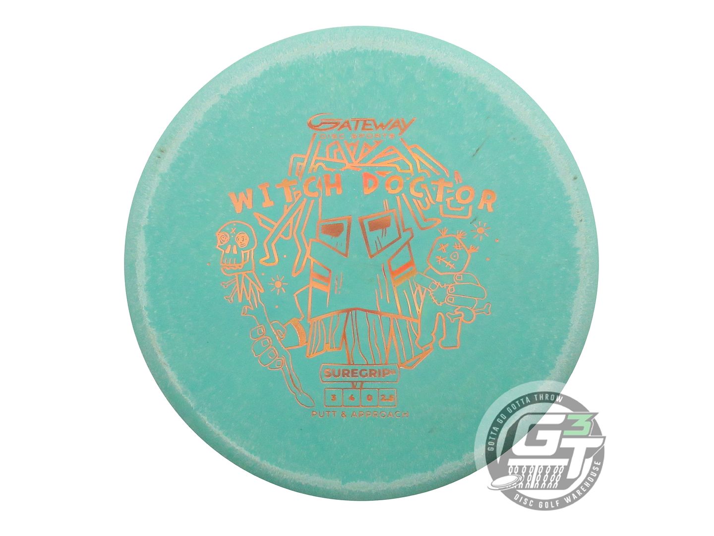 Gateway Sure Grip Super Stupid Soft Witch Doctor Putter Golf Disc (Individually Listed)