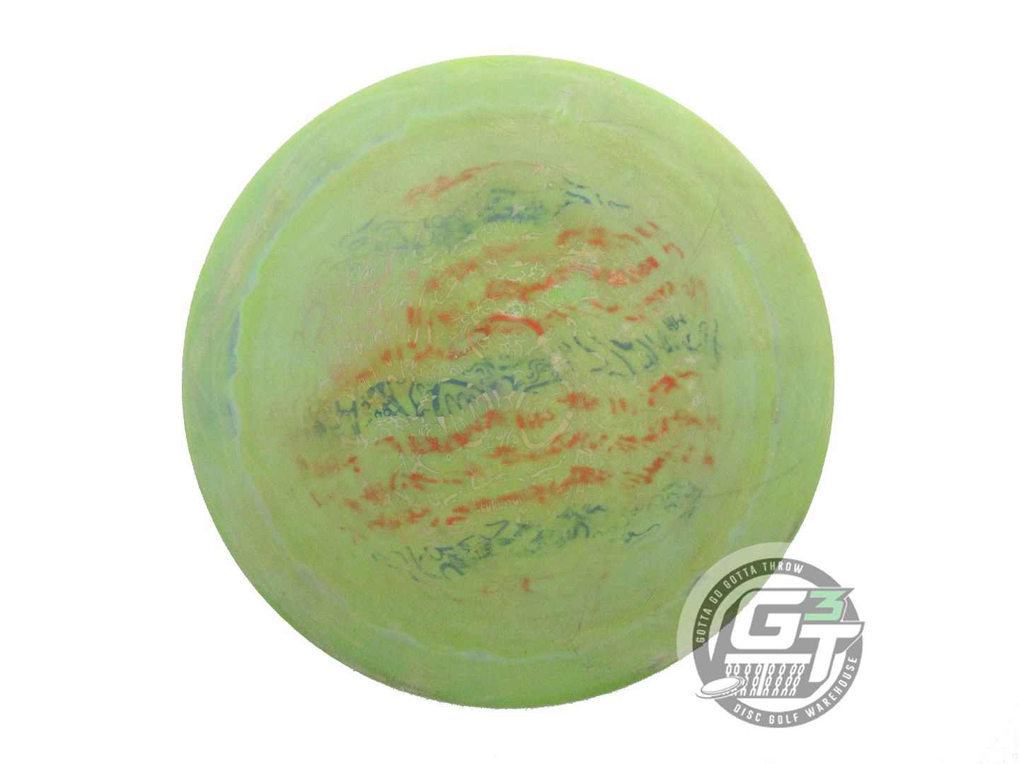 USED Discraft [LEDGESTONE] Glo ESP Nuke 177g Lime Distance Driver Golf Disc