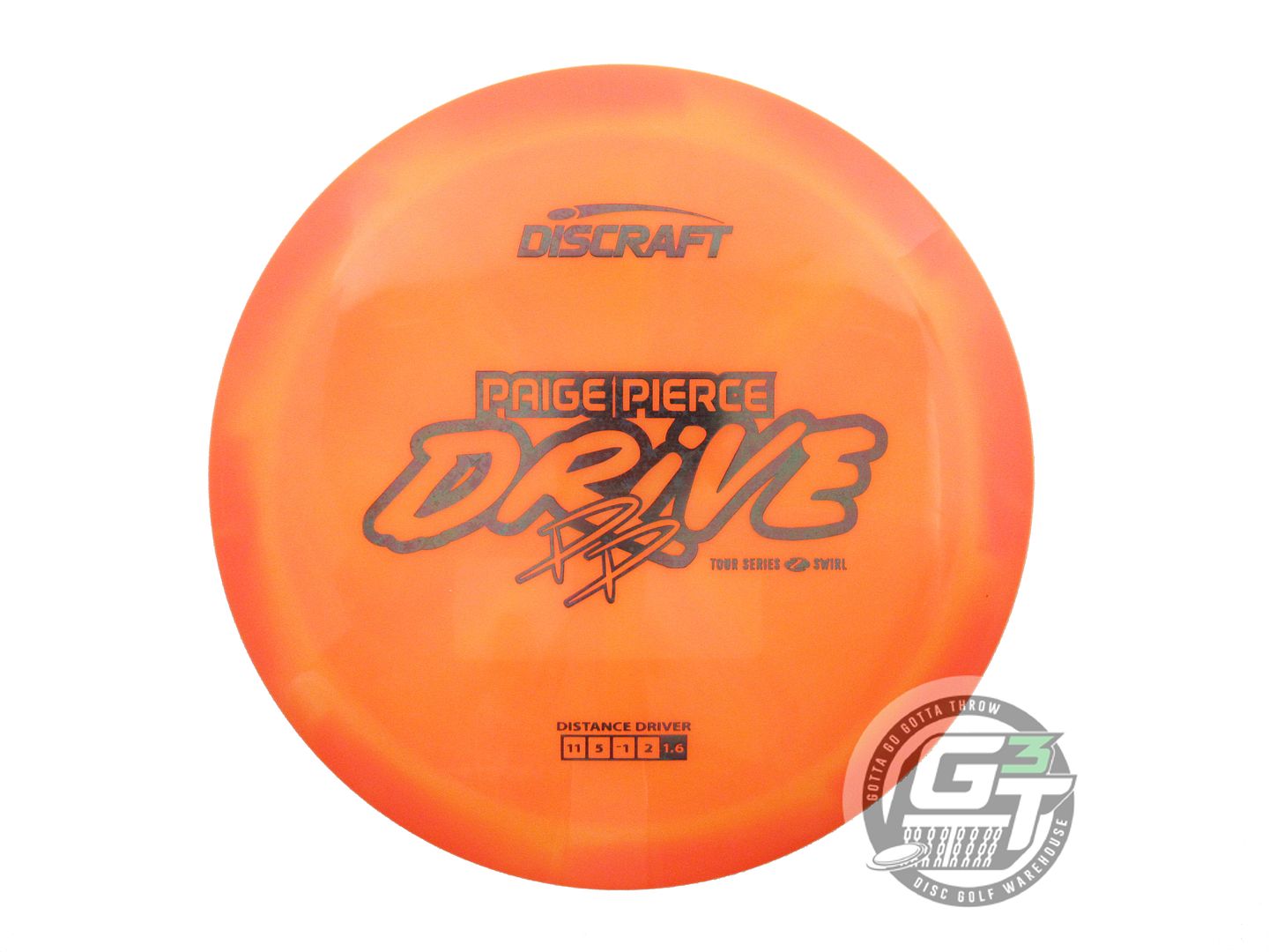 Discraft Limited Edition 2025 Tour Series Paige Pierce Swirl Elite Z Drive Distance Driver Golf Disc (Individually Listed)