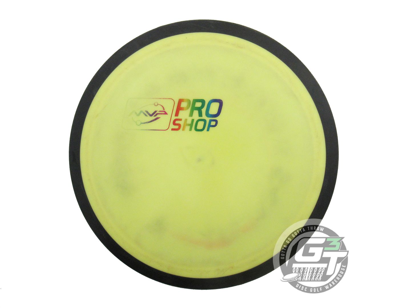 USED MVP Disc Sports X-OUT Fission Wave 163g Yellow Distance Driver Golf Disc