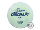 USED Discraft [PIERCE] ESP Nuke 175g Sky Blue-Lime Blue Stamp Driver Golf Disc