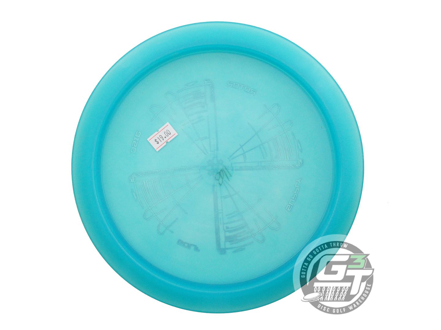 USED Innova Champion Thunderbird 168g Teal Reptile Foil Distance Driver Disc