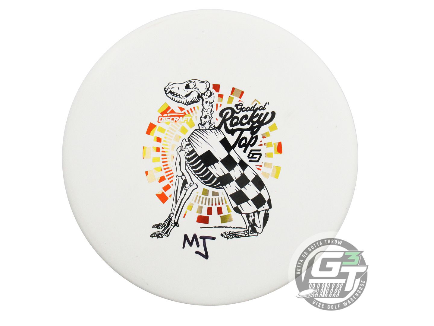 USED Discraft [DICKERSON] ESP Zone 175g White Lava Foil Putter Golf Disc