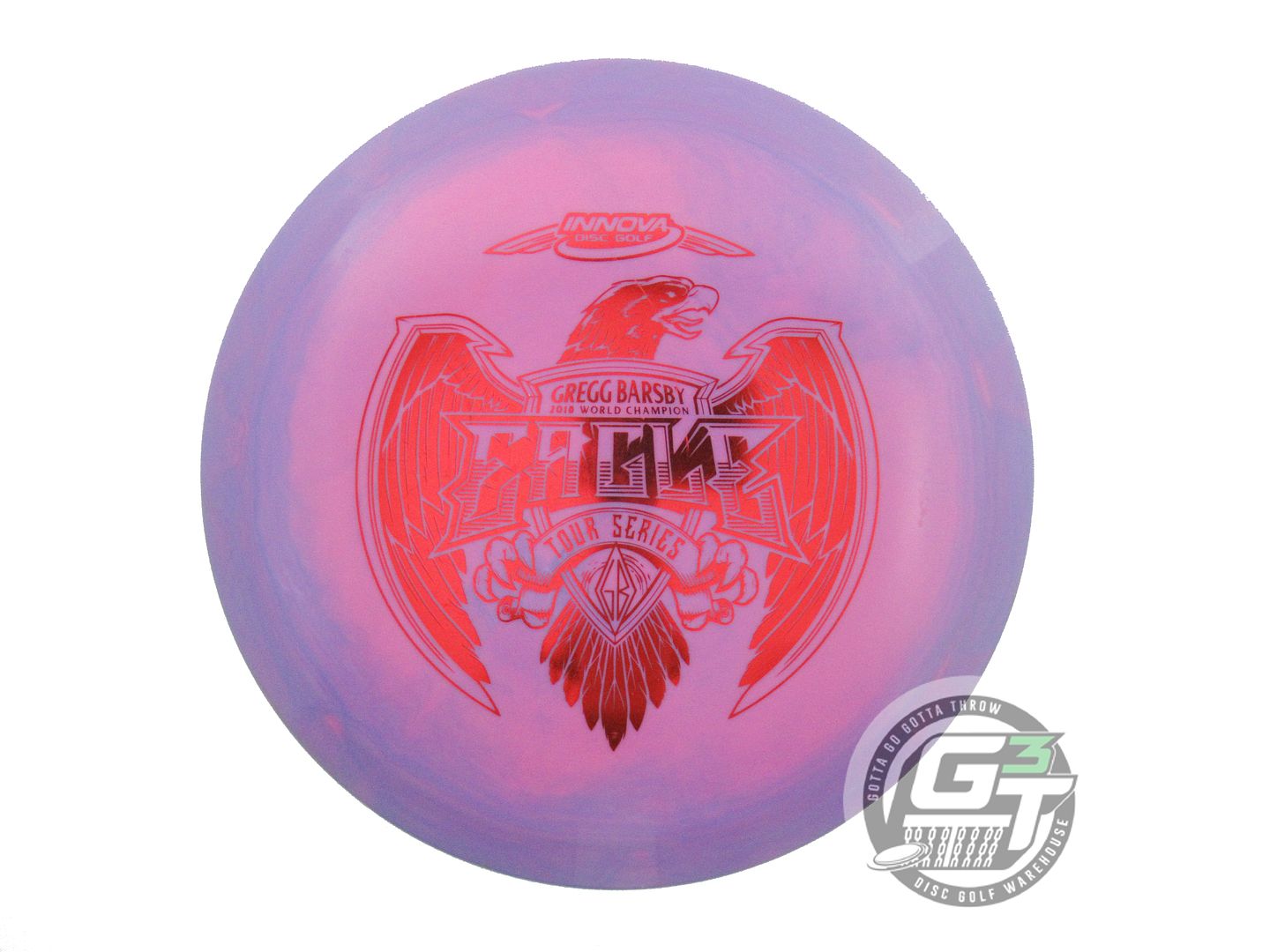 USED Innova [BARSBY] Star Eagle 174g Purple-Pink Fairway Driver Golf Disc