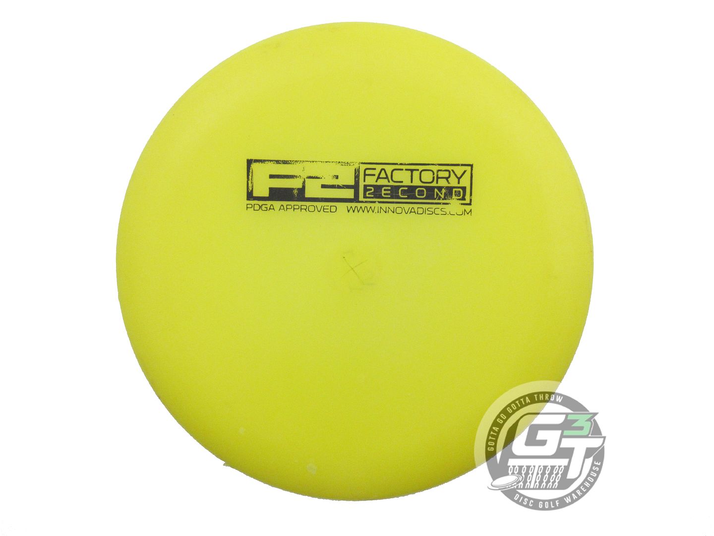 USED Innova X-OUT DX Hydra 175g Yellow Putter Golf Disc
