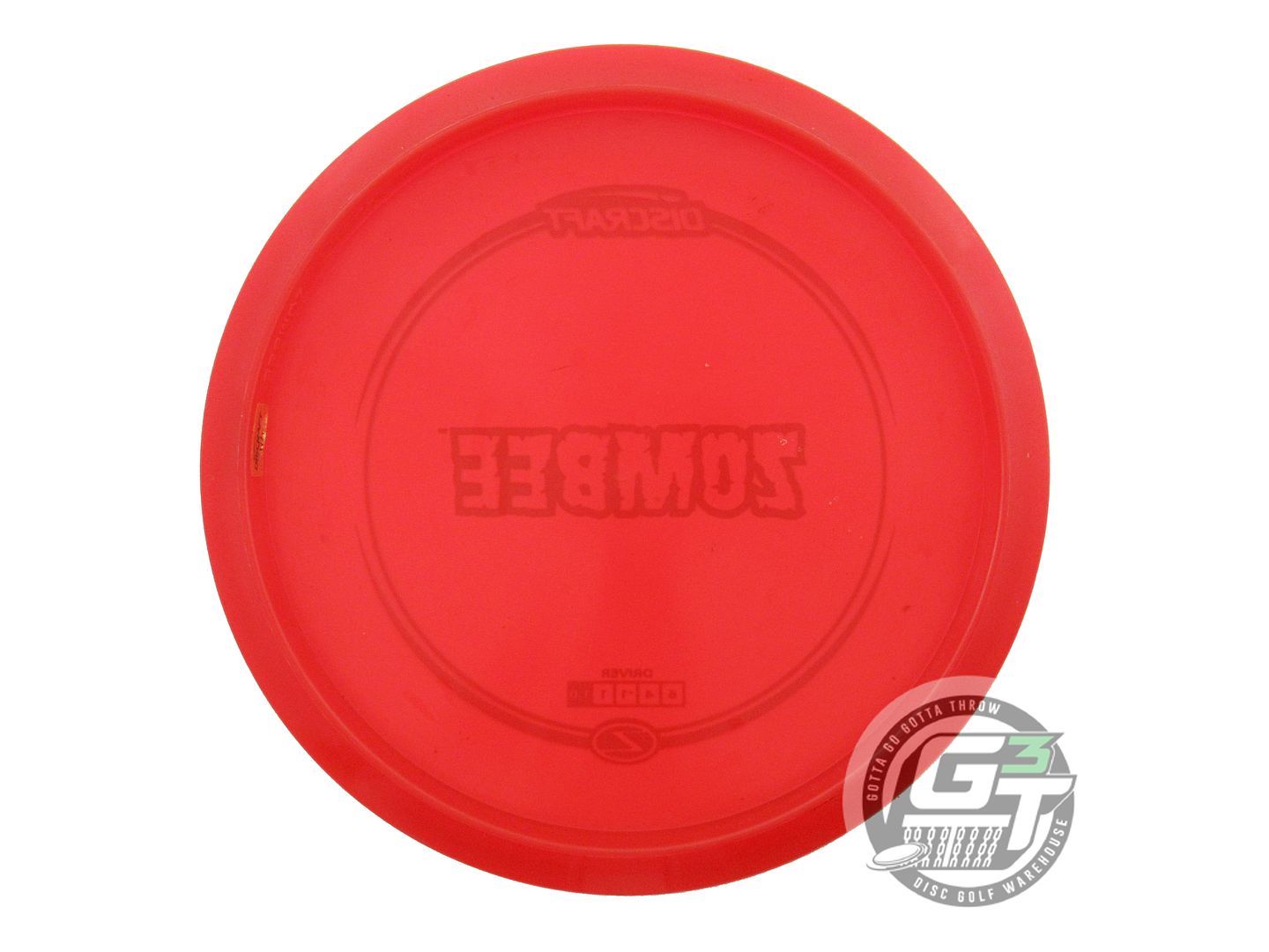 USED Discraft Z Zombee 174g Red Sky Blue Stamp OOP Fairway Driver Golf Disc