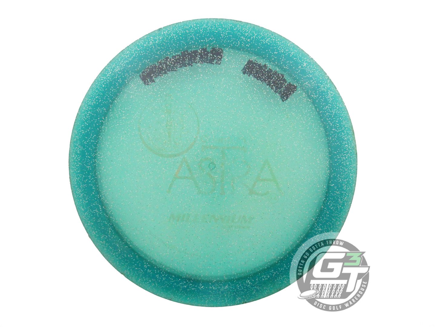 USED Millennium Quantum Astra 176g Teal Wiped Stamp Distance Driver Golf Disc