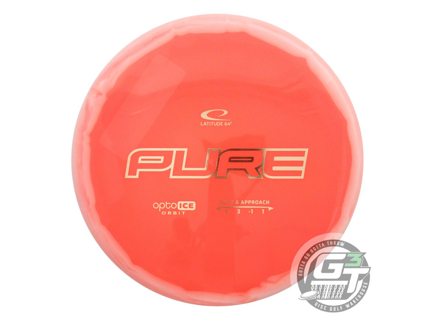 Latitude 64 Opto Ice Orbit Pure Putter Golf Disc (Individually Listed)