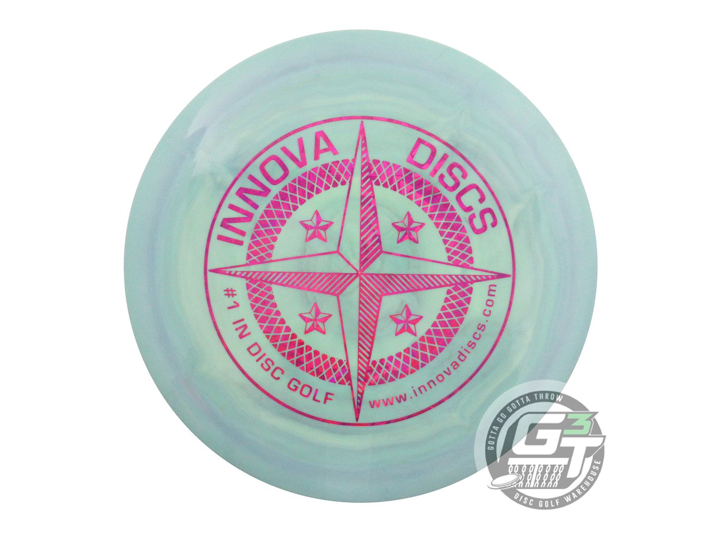 USED Innova FIRST RUN Star Invictus 175g Seafoam Swirl Distance Driver Golf Disc