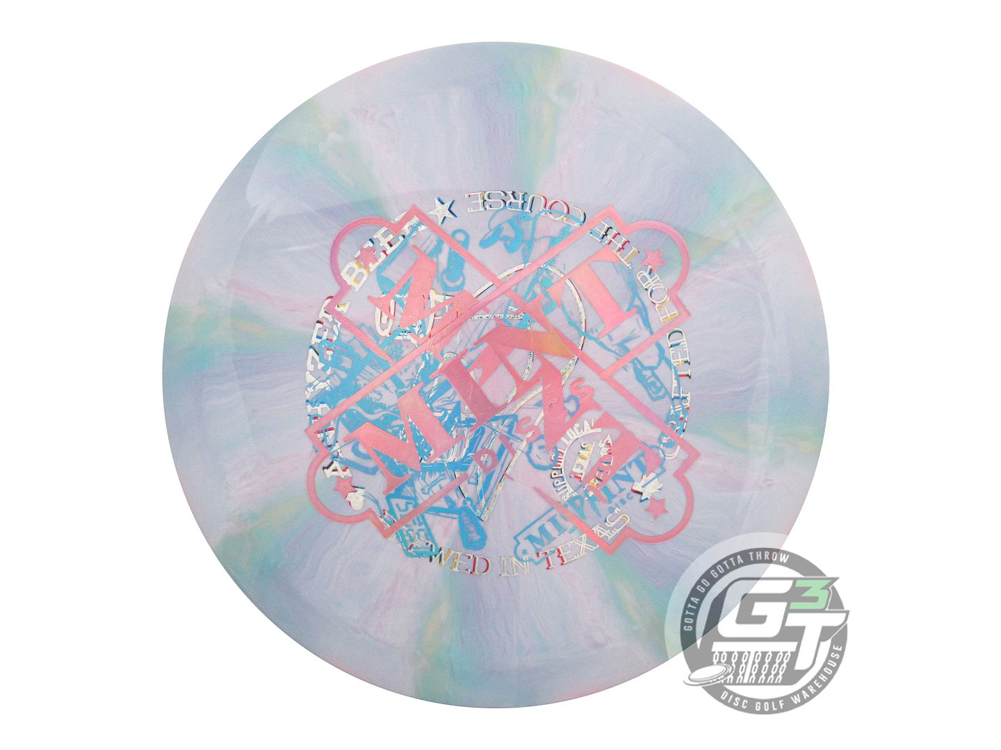 NOS Mint Discs X-OUT Swirly Apex Phoenix 173g Lilac-Lime Distance Driver Disc