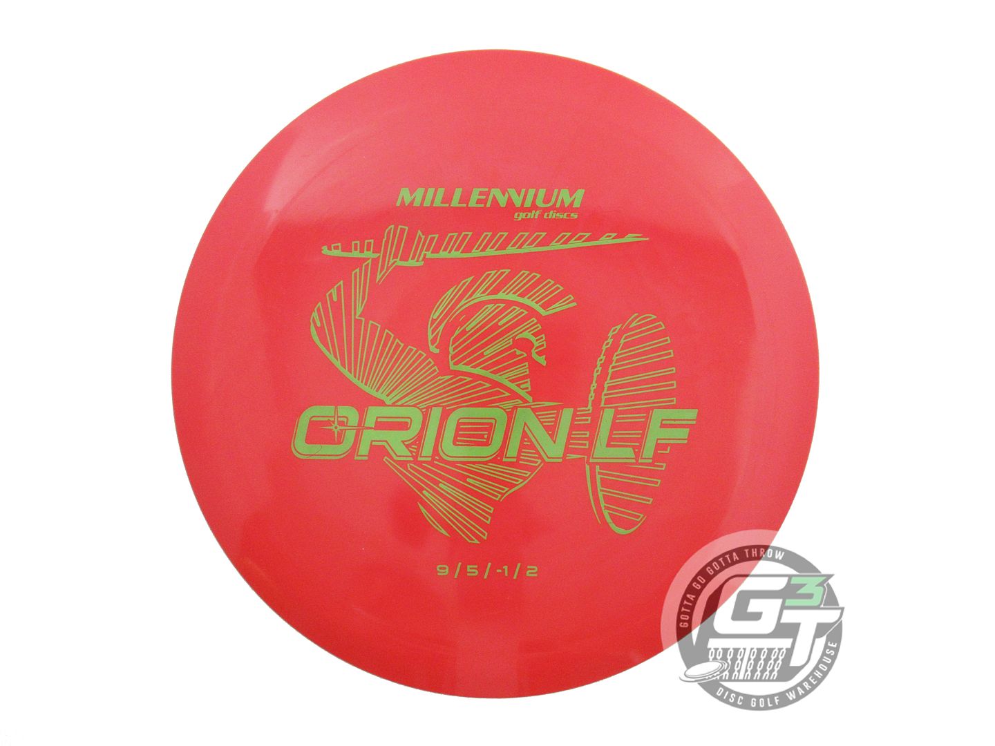 USED Millennium Standard Orion LF 168g Red Green Stamp Distance Driver Golf Disc