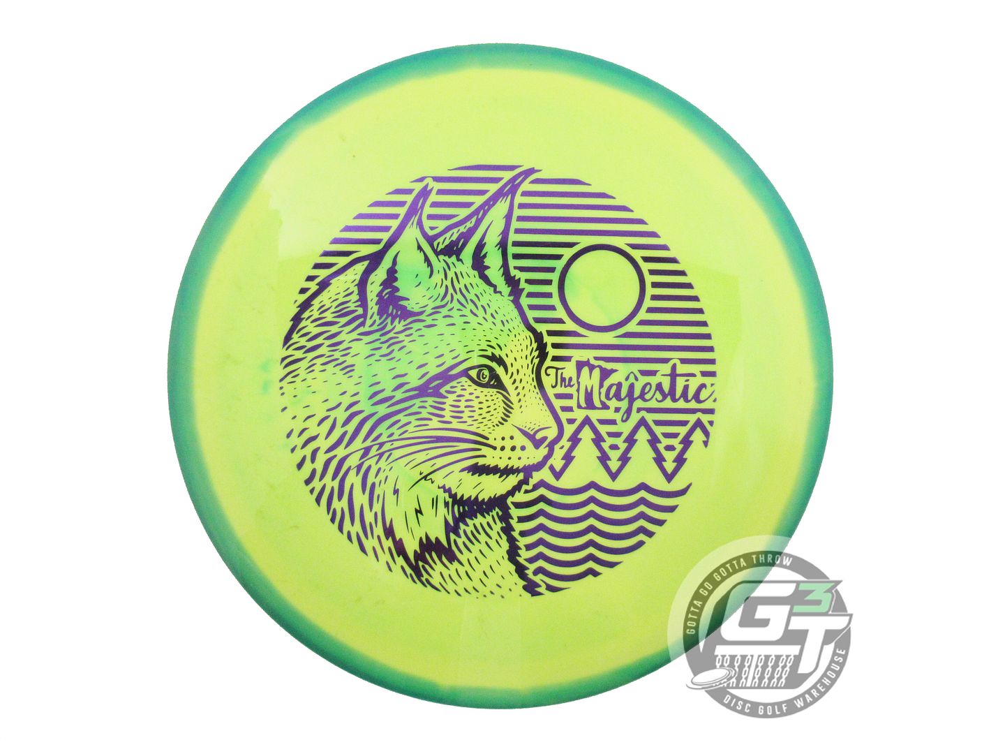 USED Innova [MAJESTIC] Halo Star Thunderbird 174g Green-Yellow Driver Golf Disc