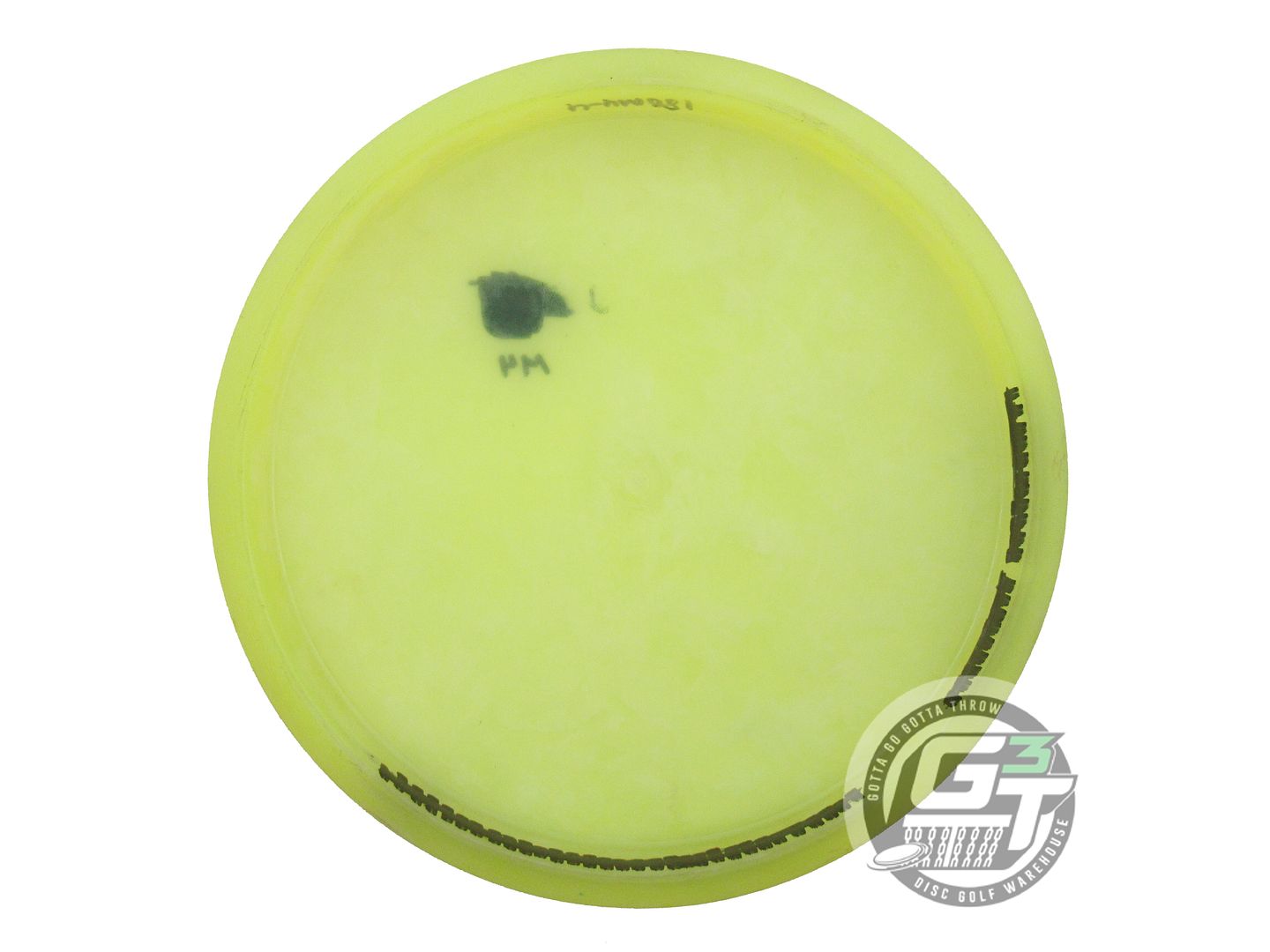 USED Prodigy Discs 400 M4 180g Yellow Wiped Stamp CHALKY Midrange Golf Disc