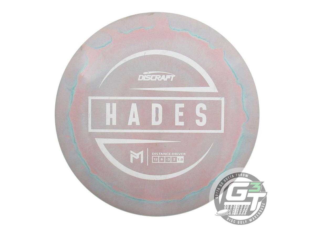 USED Discraft [McBETH] Z Hades 175g Dusty Pink-Teal White Stamp Driver Golf Disc