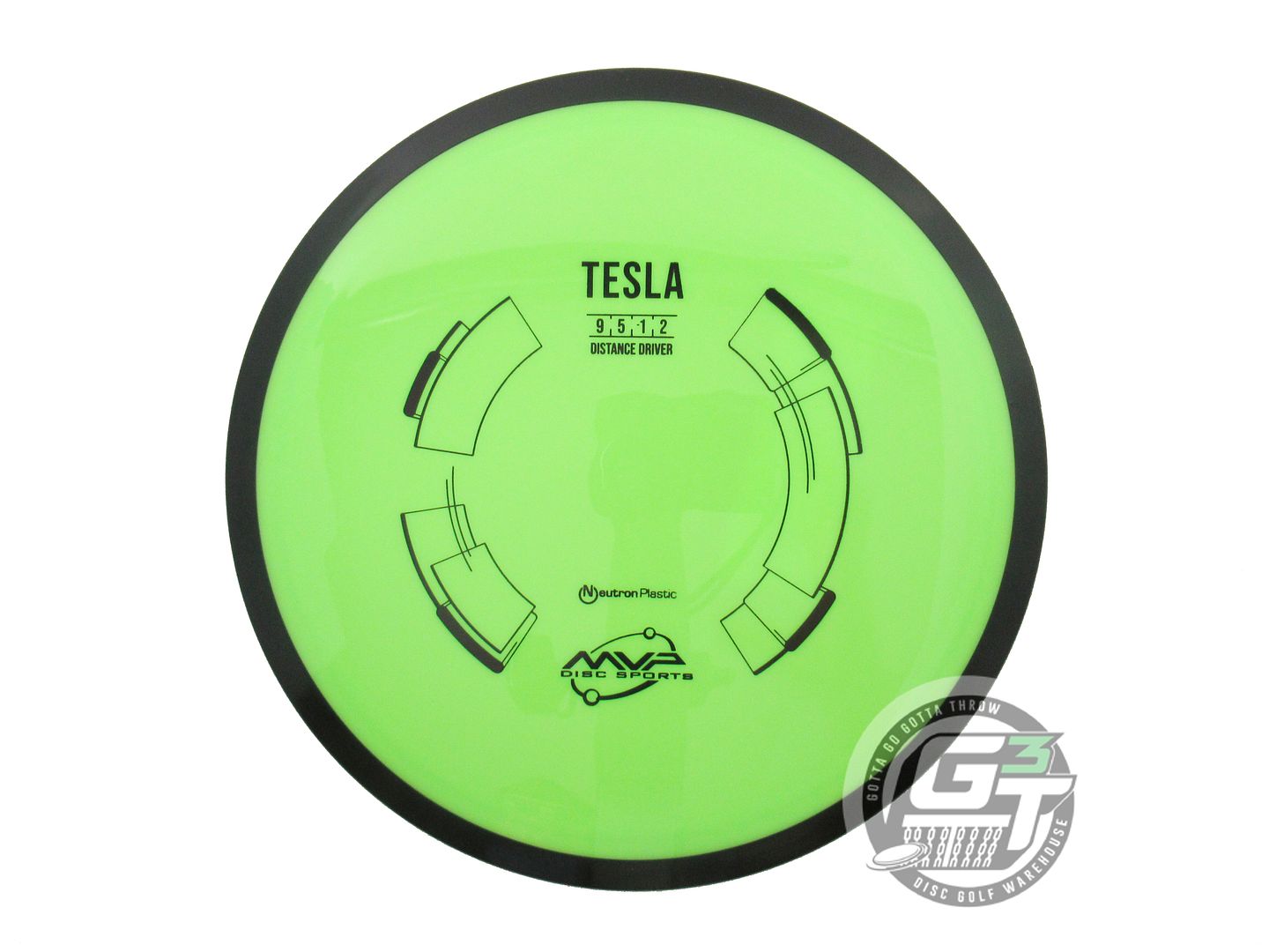 MVP Neutron Tesla Distance Driver Golf Disc (Individually Listed)