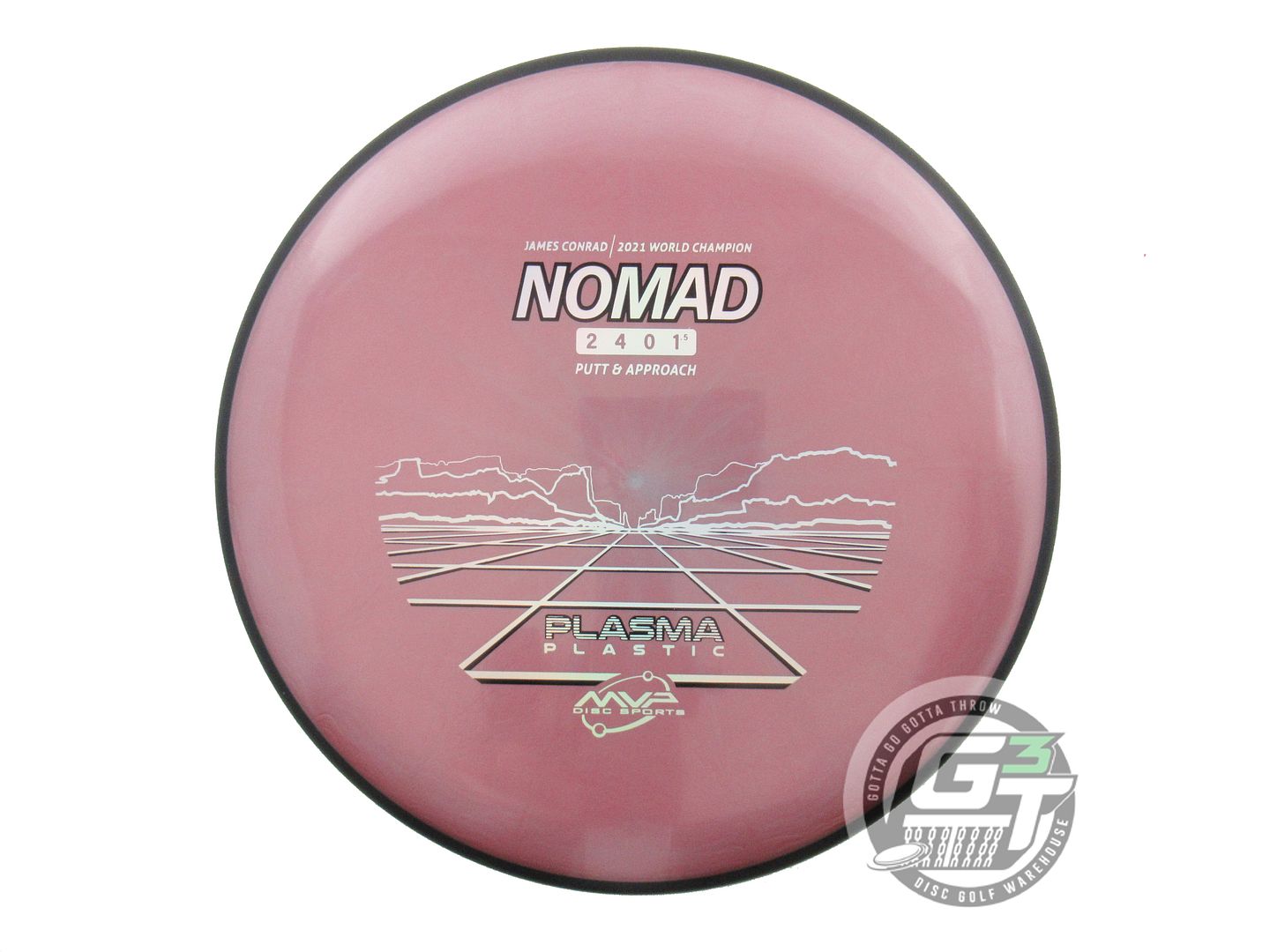 MVP Plasma Nomad [James Conrad 1X] Putter Golf Disc (Individually Listed)