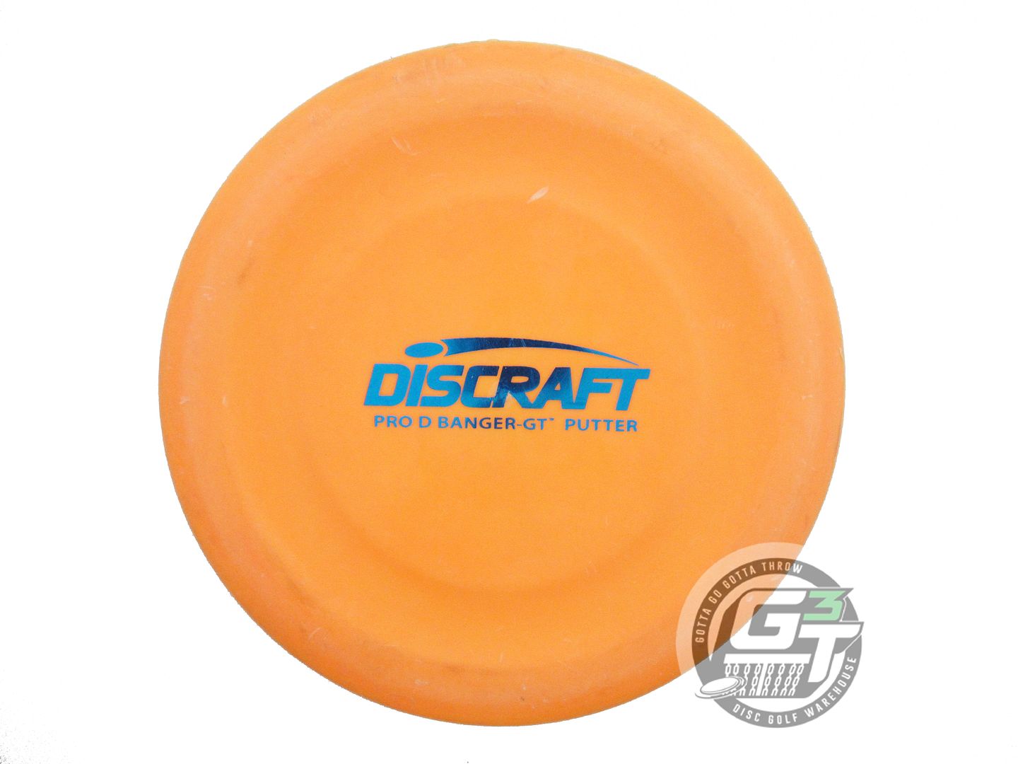 USED Discraft Pro D Banger GT 171g Marigold Blue Foil Putter Golf Disc