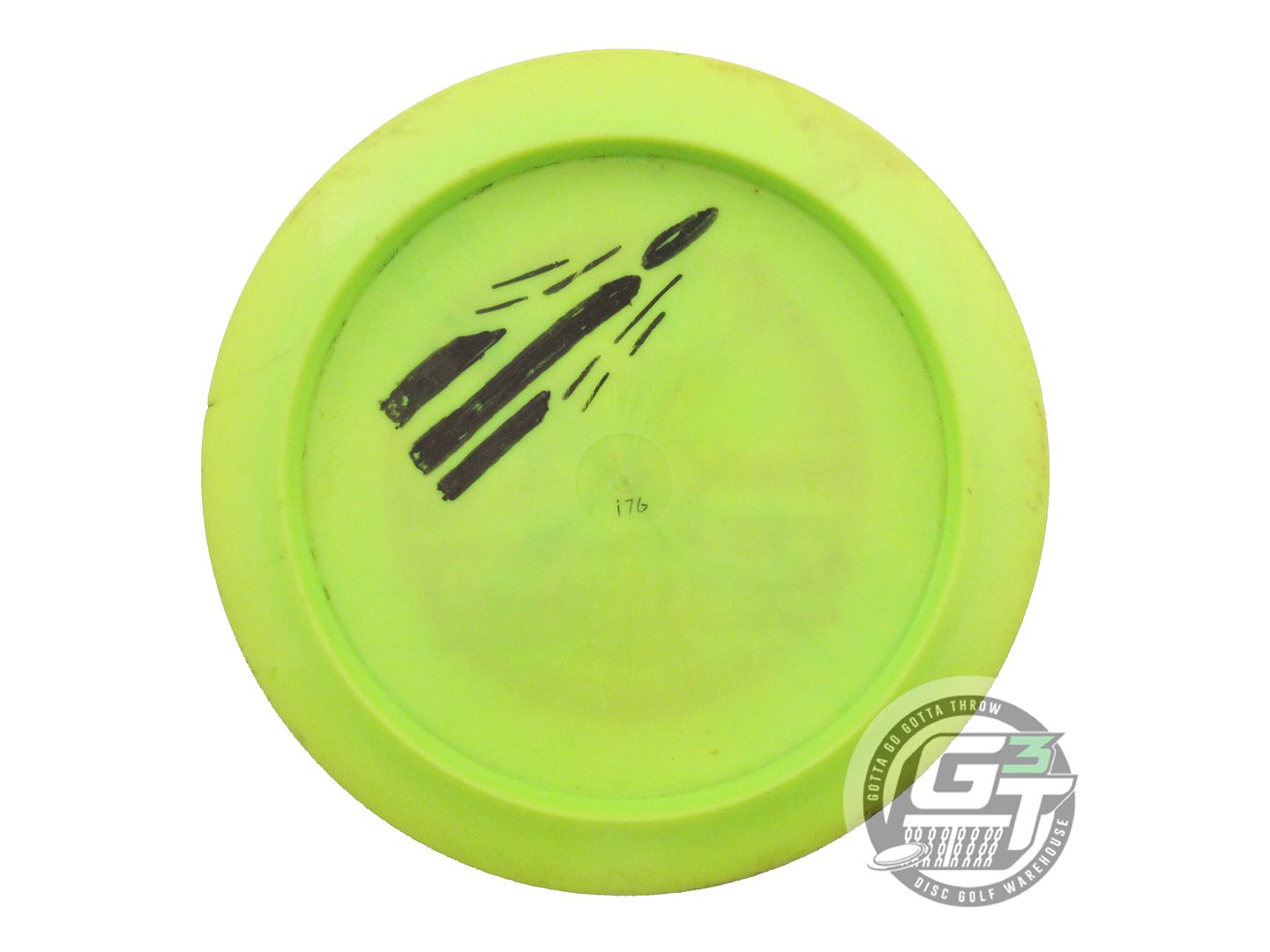 USED Innova [WYSOCKI] Star Destroyer 176g Dayglow Red Stamp Driver Golf Disc