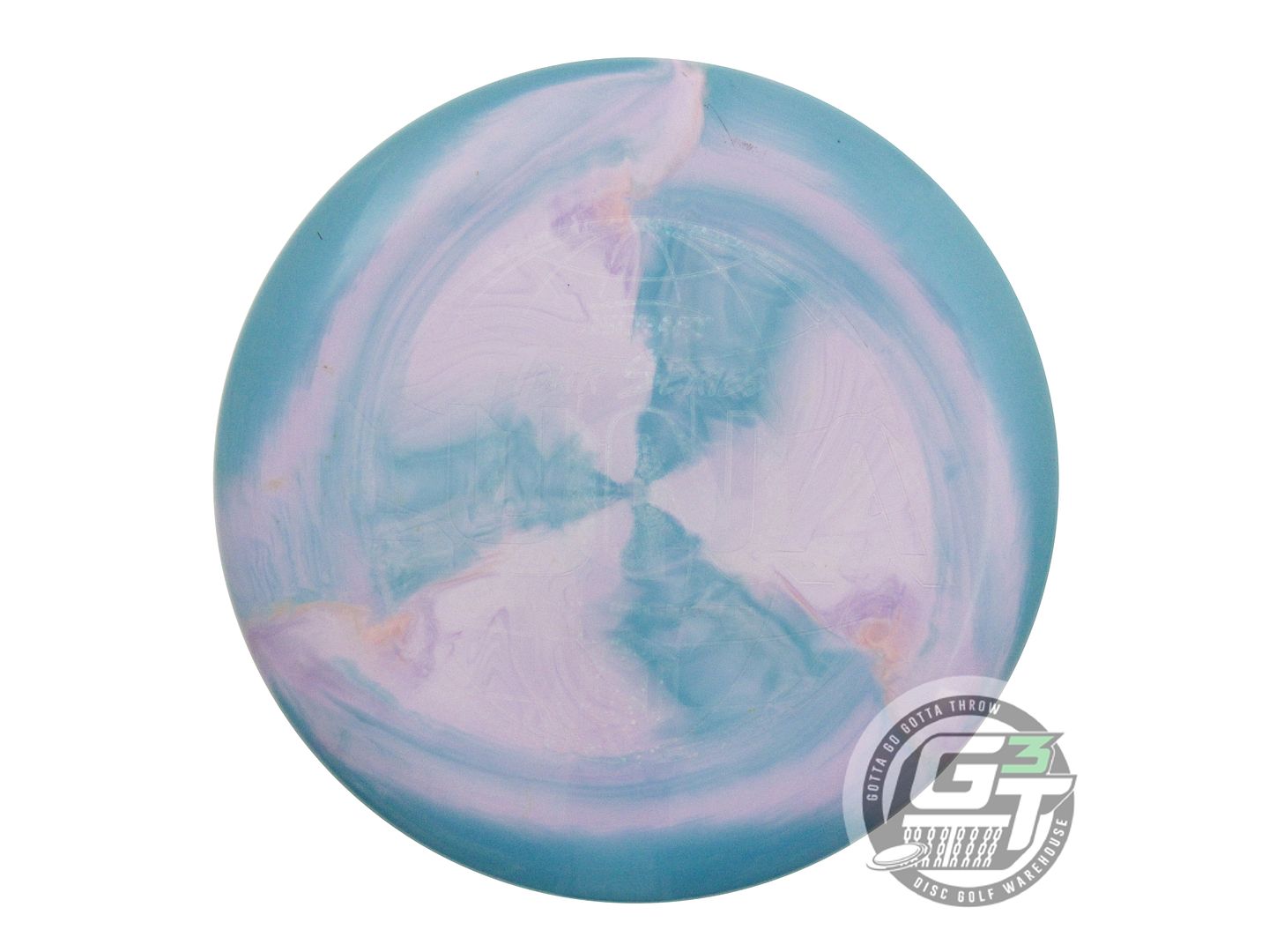 USED Discraft [McBETH] Swirl ESP Luna 173g Teal-Pink Putter Golf Disc