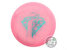 USED Discraft [BARHAM] Glo Z Buzzz SS 181g Pink Teal Heart Foil Midrange Disc