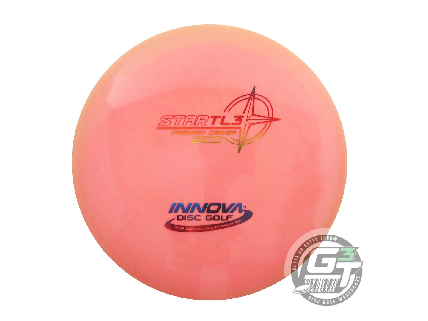 USED Innova Star TL3 174g Pink Rainbow Foil Fairway Driver Golf Disc