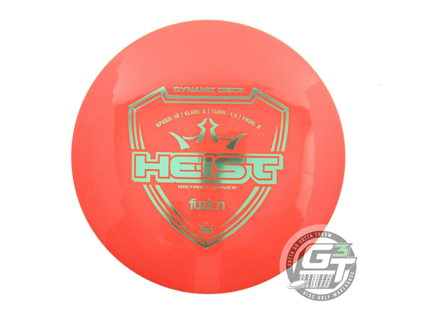 Dynamic Discs Fuzion Heist Distance Driver Golf Disc (Individually Listed)