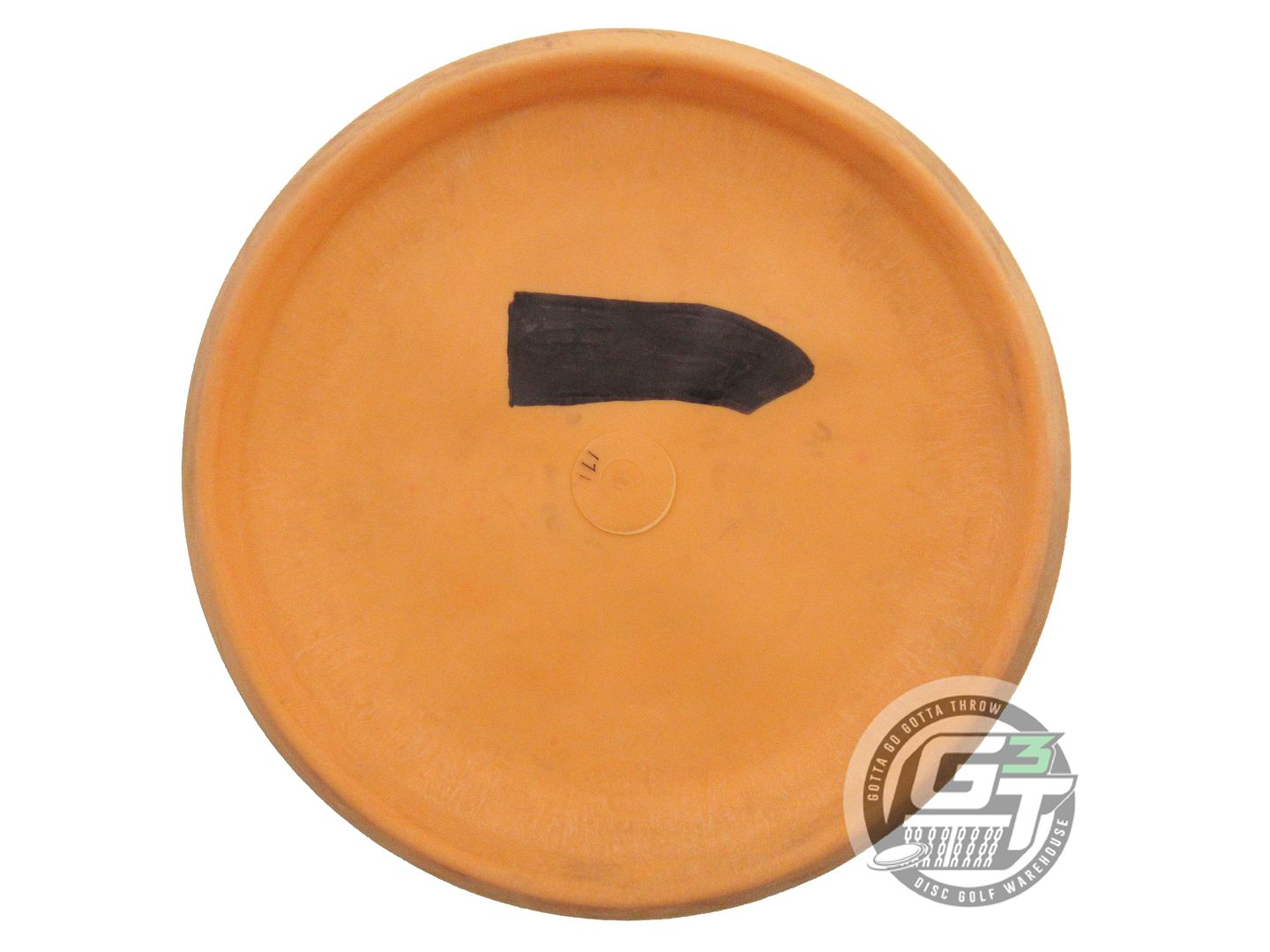 USED DGA Signature Line Blunt Gumbputt 171g Orange Black Stamp Putter Golf Disc