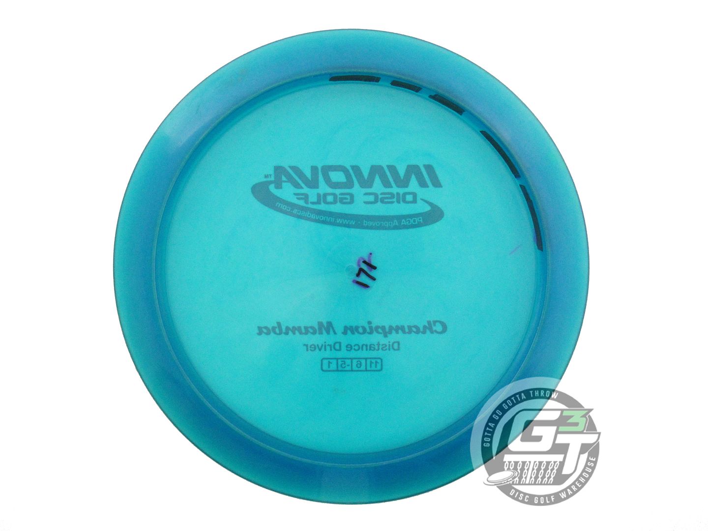USED Innova Champion Mamba 171g Blue Red Foil Distance Driver Golf Disc