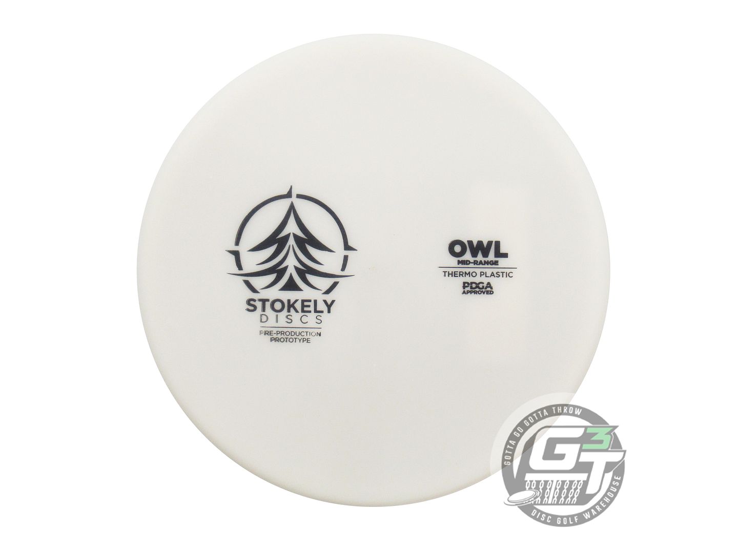 Stokely Prototype Thermo Owl Midrange Golf Disc (Individually Listed)