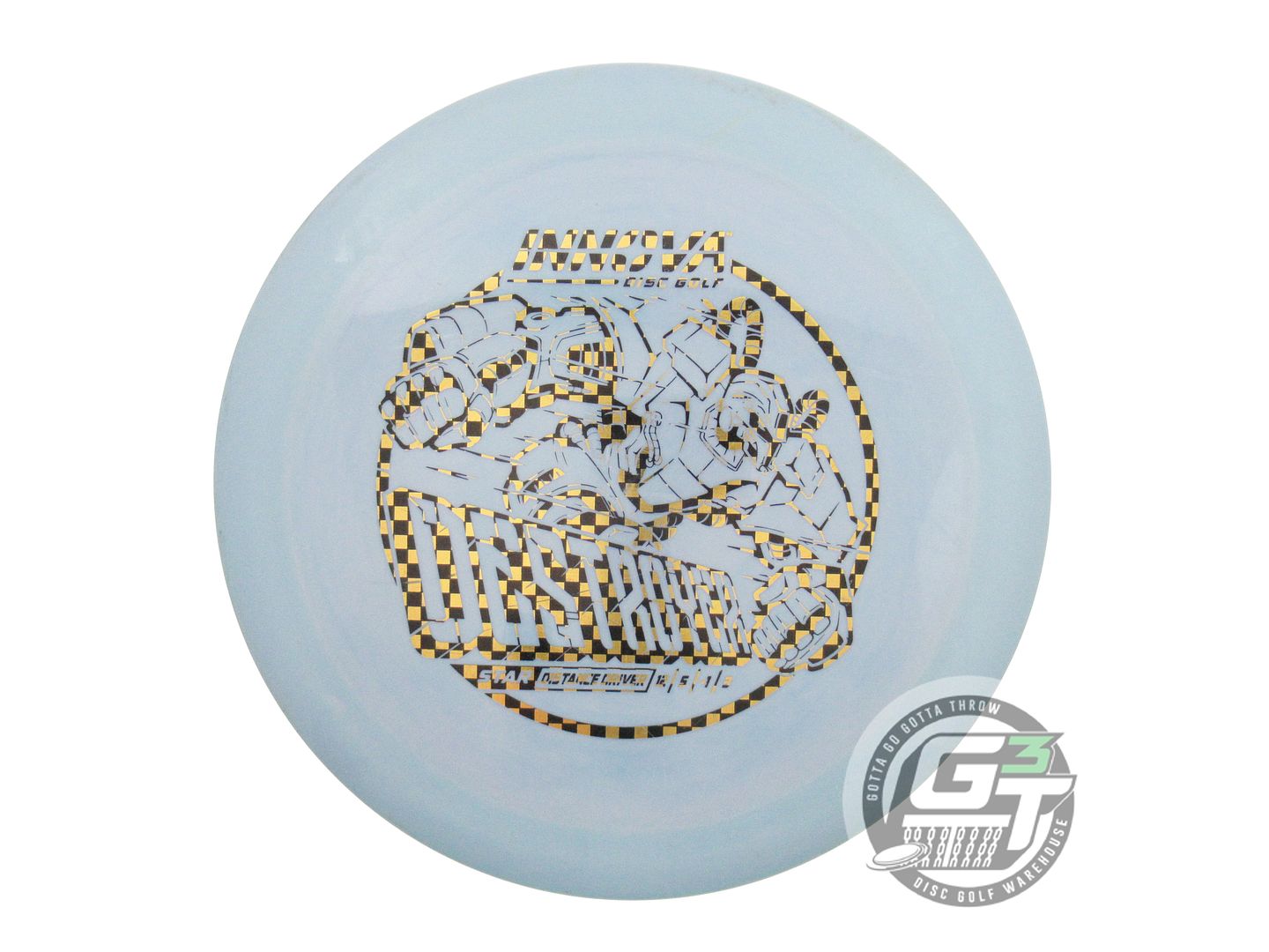 USED Innova Star Destroyer 175g Periwinkle Checker Foil Distance Driver Disc