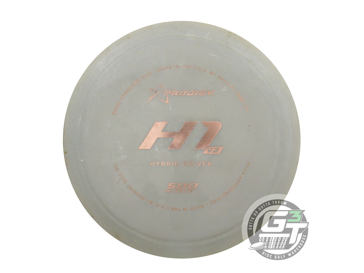USED Prodigy Discs 500 H1 V2 176g Sage Silver Foil CHALKY Hybrid Driver Disc