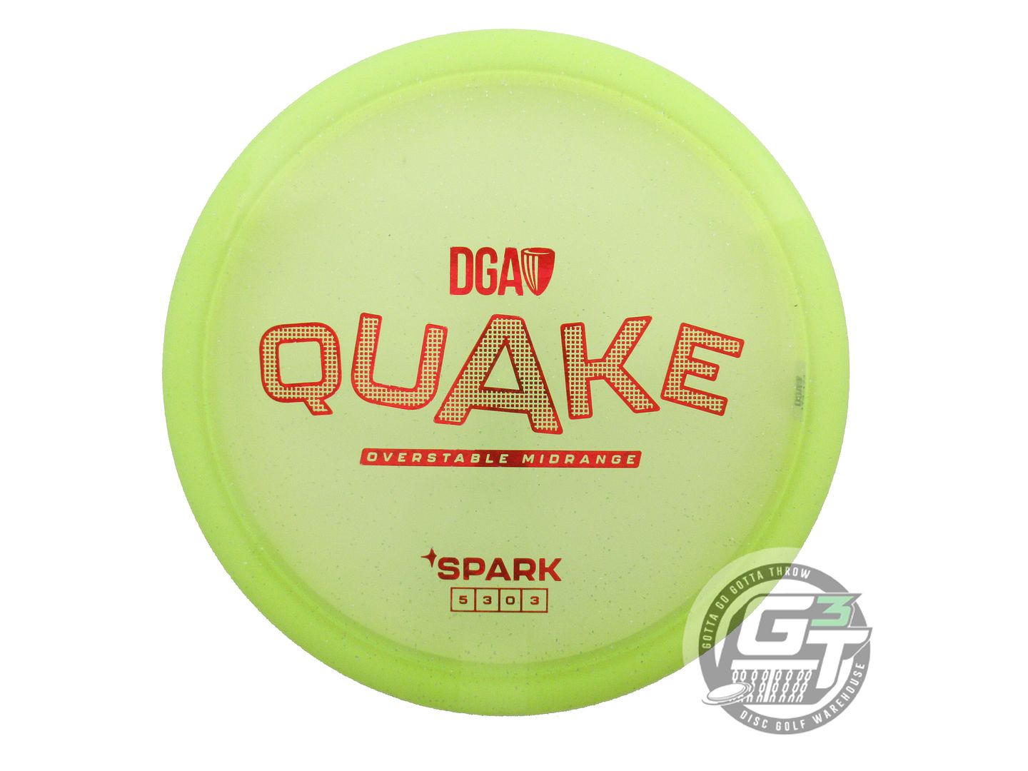 DGA Spark Quake Midrange Golf Disc (Individually Listed)