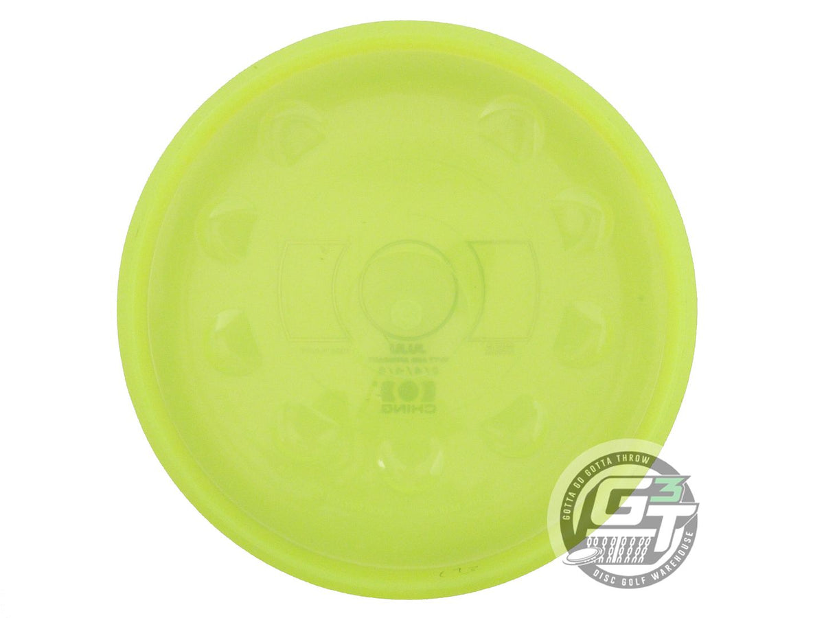 USED Ching Meso Juju 173g Yellow Silver Foil Putter Golf Disc