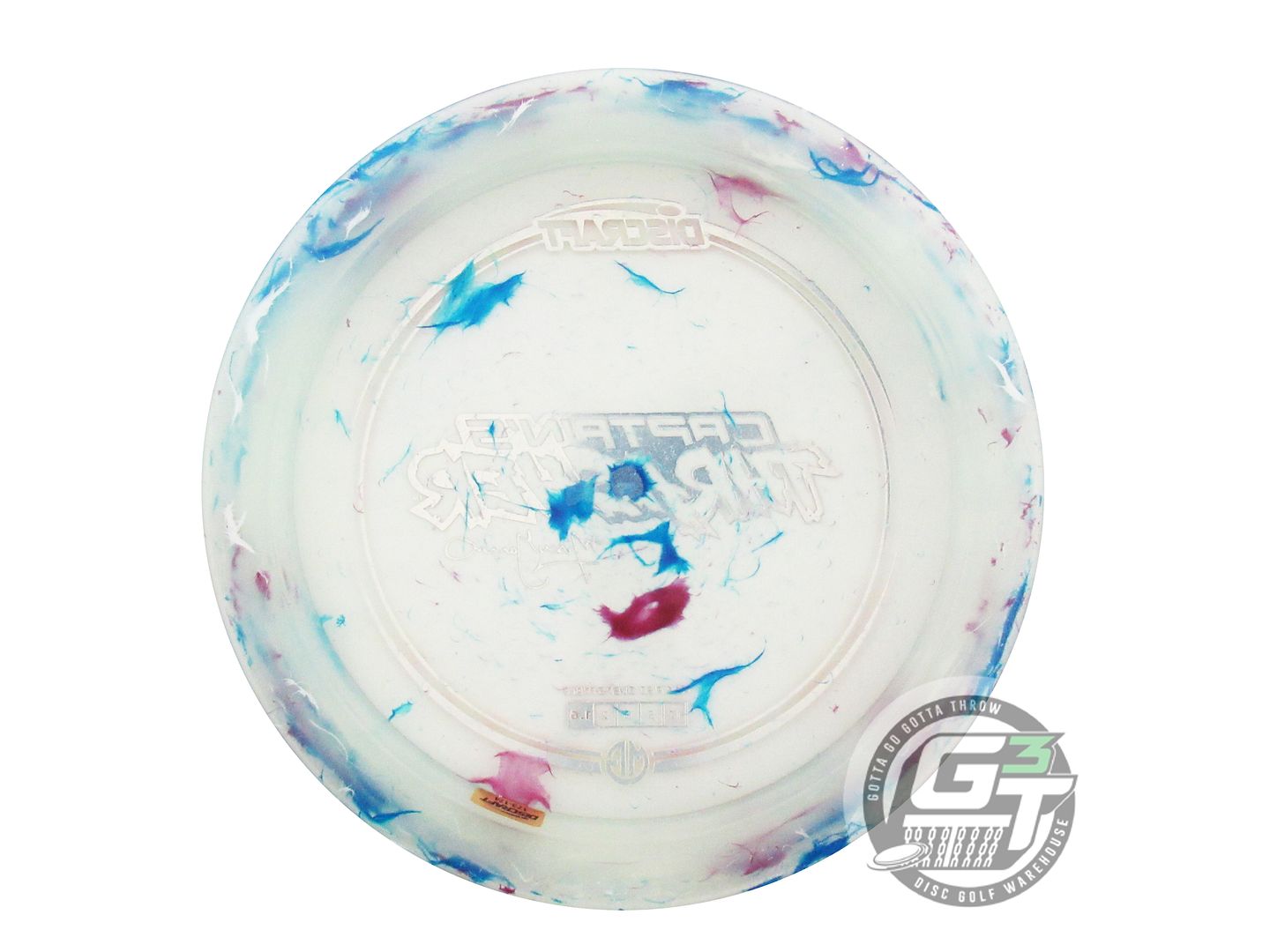 NOS Discraft [GANNON] Jawbreaker Z Captain's Thrasher 175g Lava Foil Driver Disc