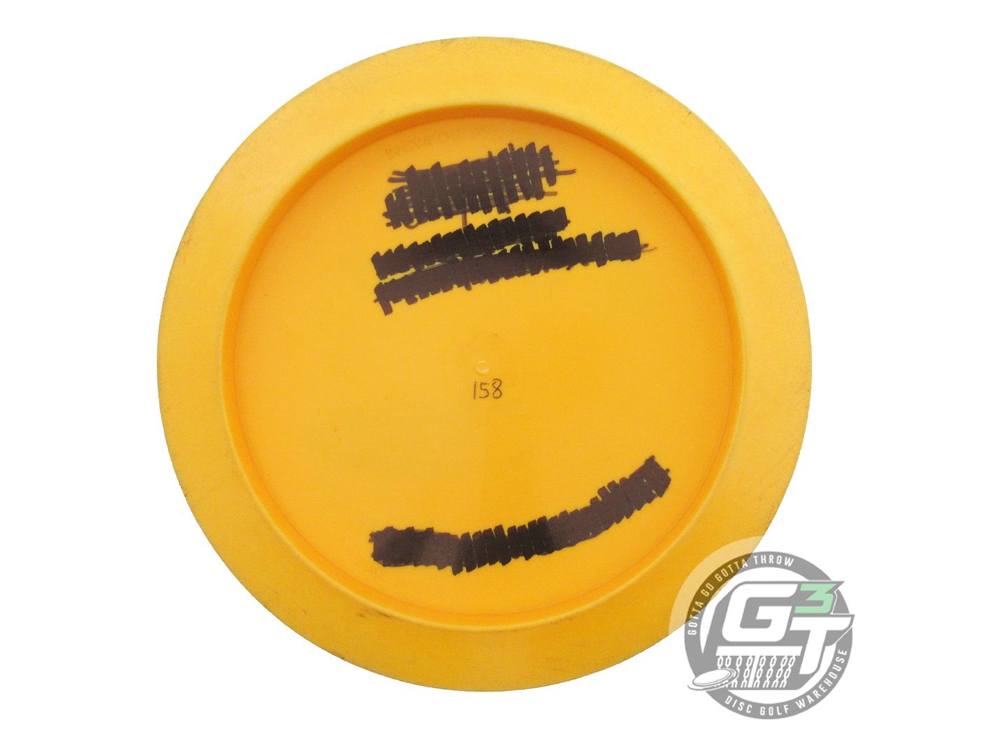 USED Innova Pro Destroyer 158g Marigold Silver Foil Distance Driver Golf Disc