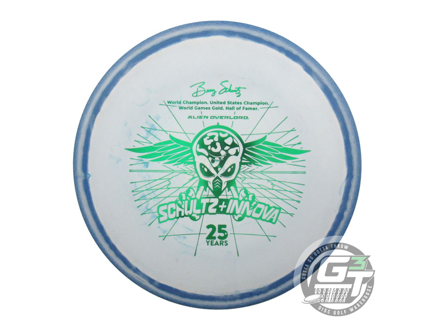 USED Innova [SCHULTZ] Nexus Halo Leopard3 175g Blue-White Fairway Driver Disc