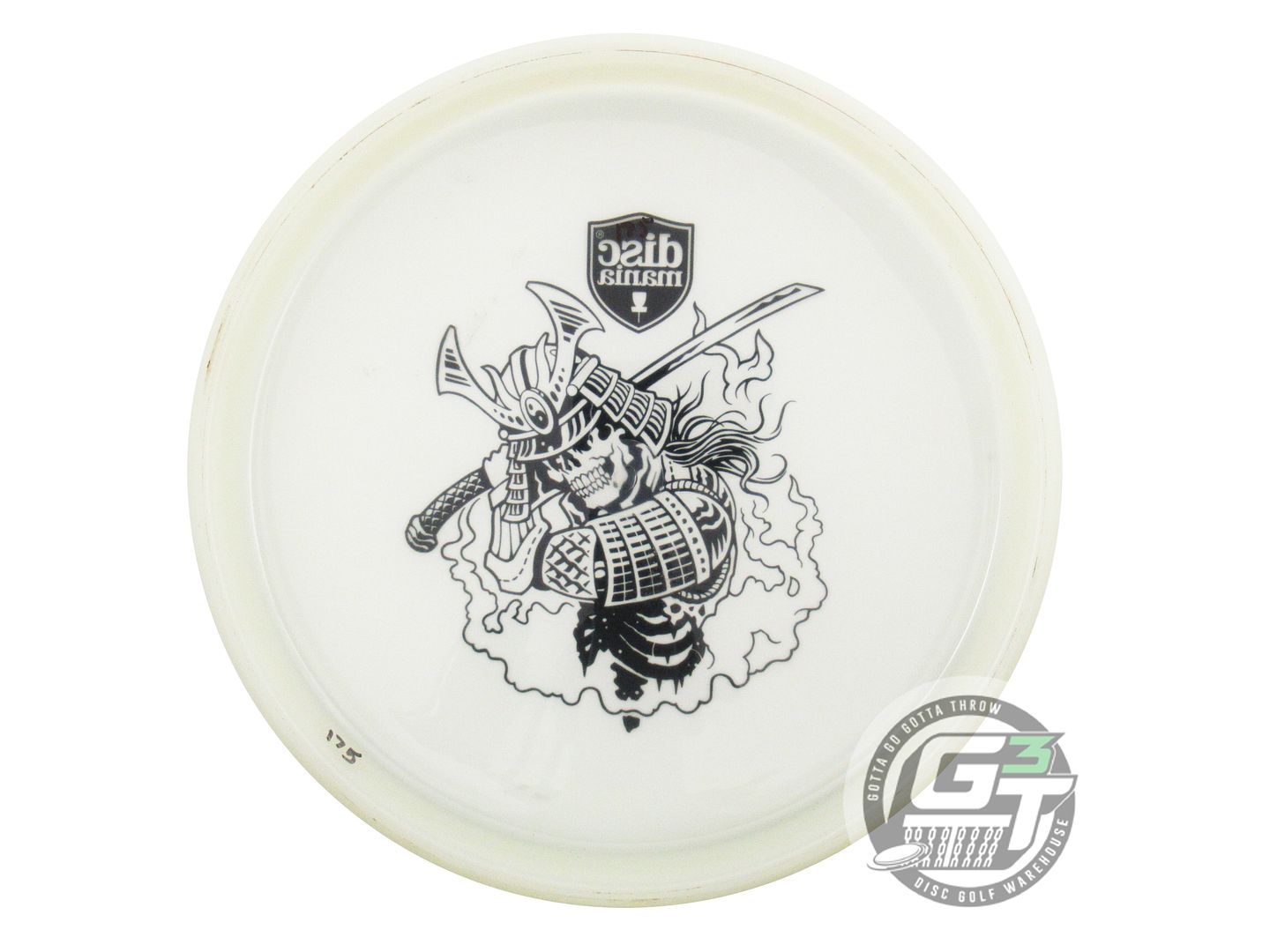 USED DiscMania Active Premium Glow Shogun 175g Black Stamp Putter Golf Disc